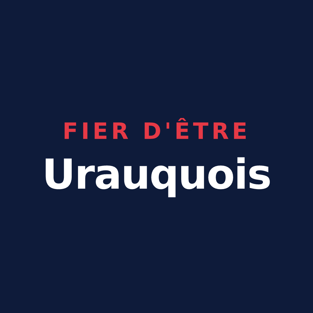 T-shirt « Fier d'être Urauquois » — design pour Urau