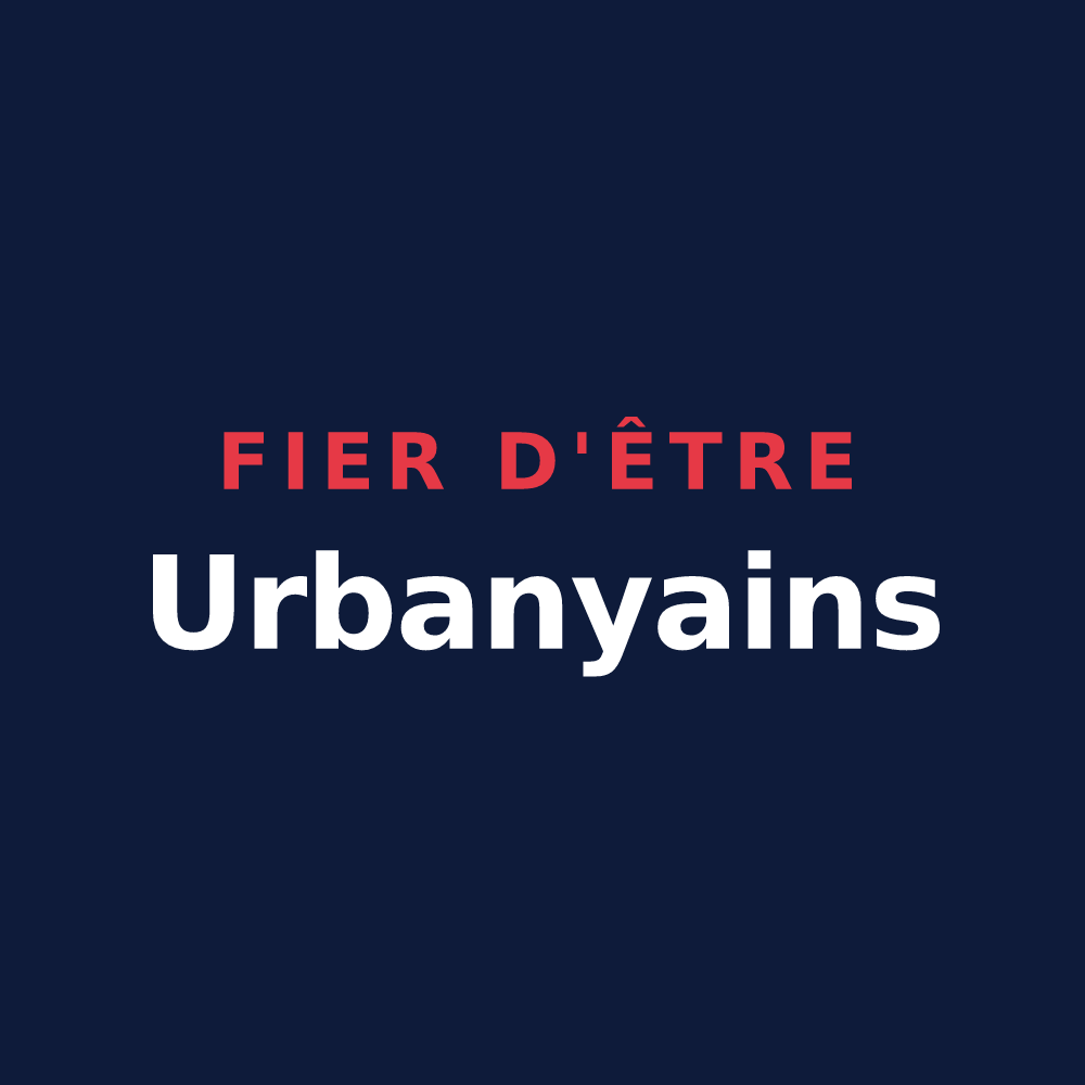 T-shirt « Fier d'être Urbanyains » — design pour Urbanya
