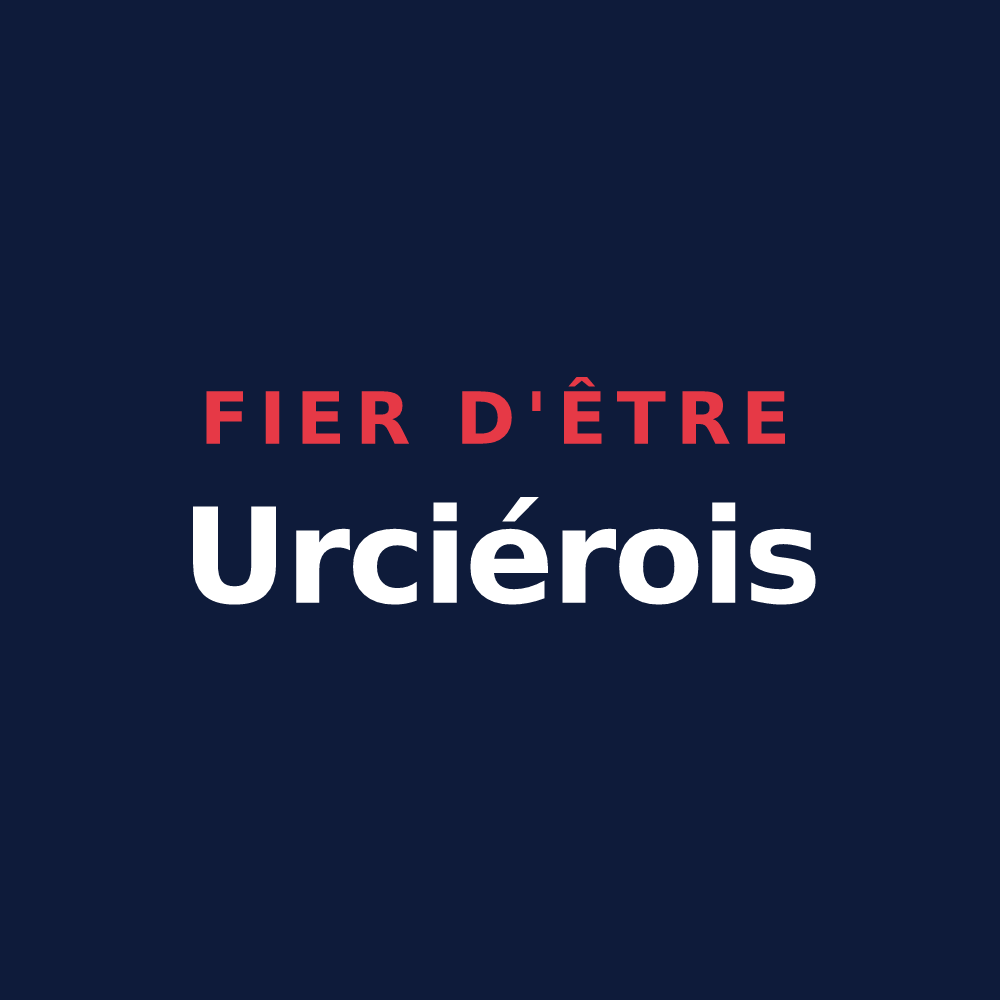 T-shirt « Fier d'être Urciérois » — design pour Urciers