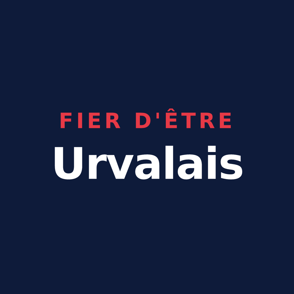 T-shirt « Fier d'être Urvalais » — design pour Urval