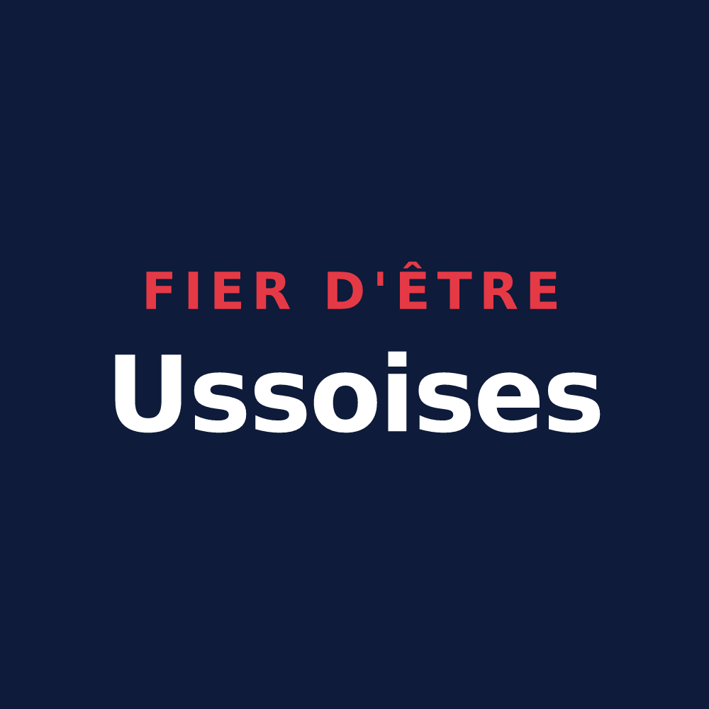 T-shirt « Fier d'être Ussoises » — design pour Us