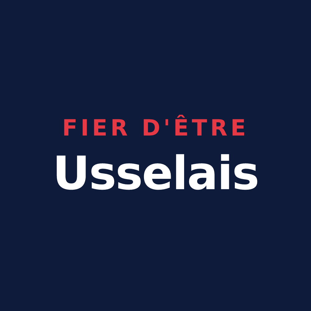 T-shirt « Fier d'être Usselais » — design pour Ussel