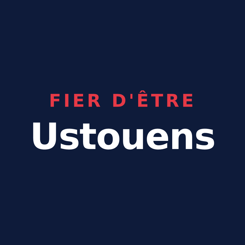 T-shirt « Fier d'être Ustouens » — design pour Ustou