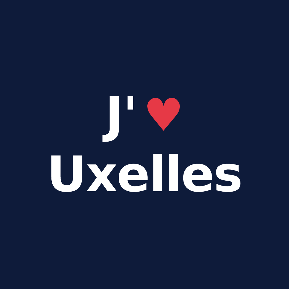 T-shirt personnalisé Uxelles — design J'aime Uxelles