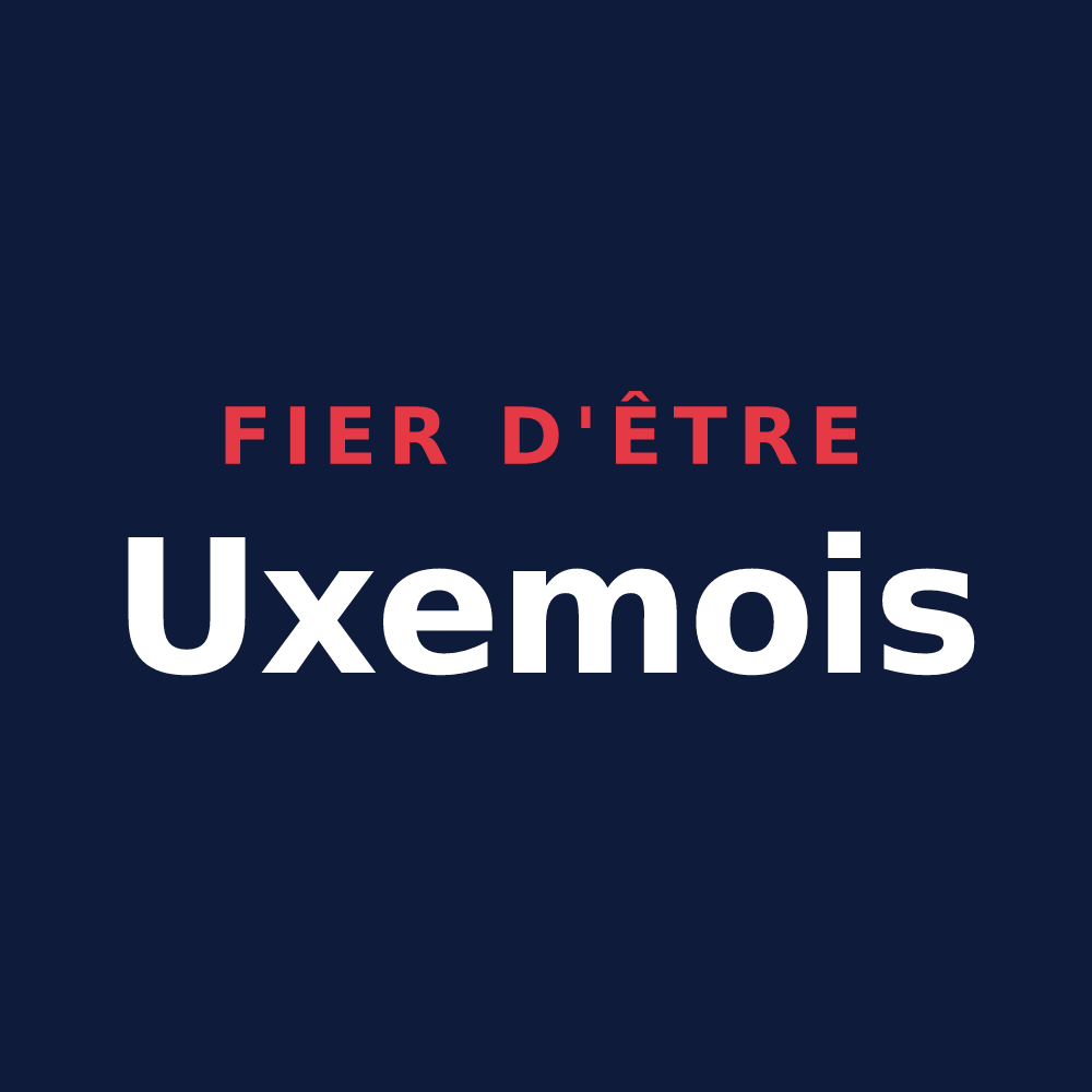 T-shirt « Fier d'être Uxemois » — design pour Uxem