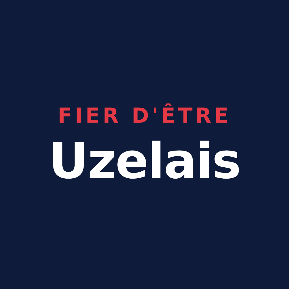 T-shirt « Fier d'être Uzelais » — design pour Uzel