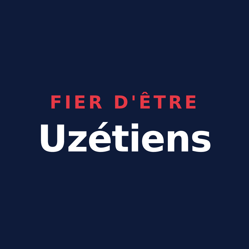 T-shirt « Fier d'être Uzétiens » — design pour Uzès