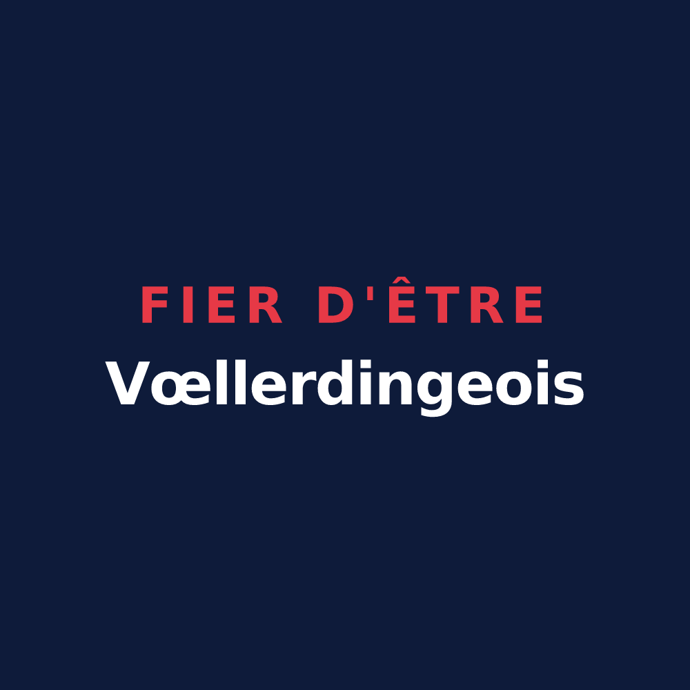 T-shirt « Fier d'être Vœllerdingeois » — design pour Vœllerdingen
