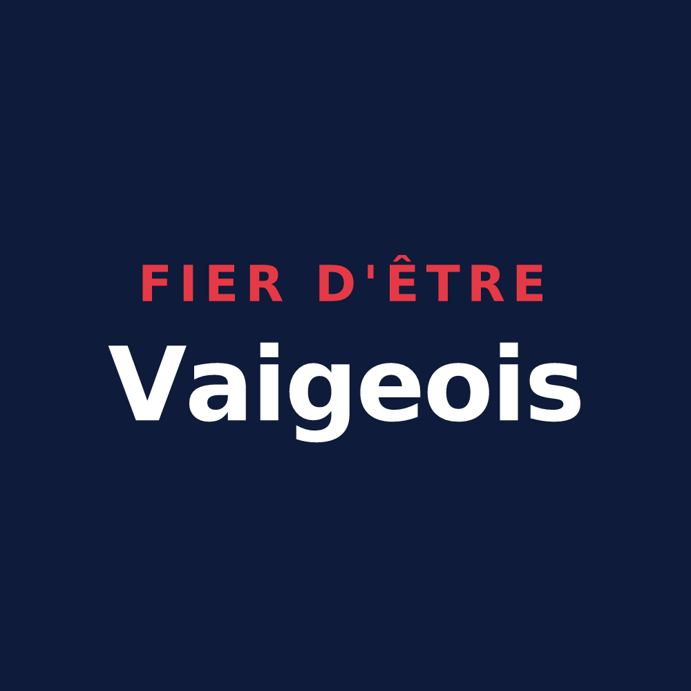 T-shirt « Fier d'être Vaigeois » — design pour Vaiges