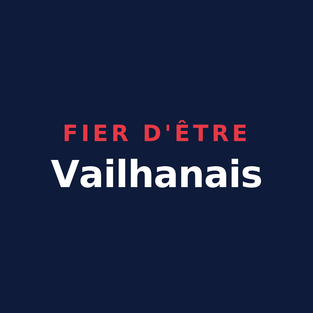 T-shirt « Fier d'être Vailhanais » — design pour Vailhan