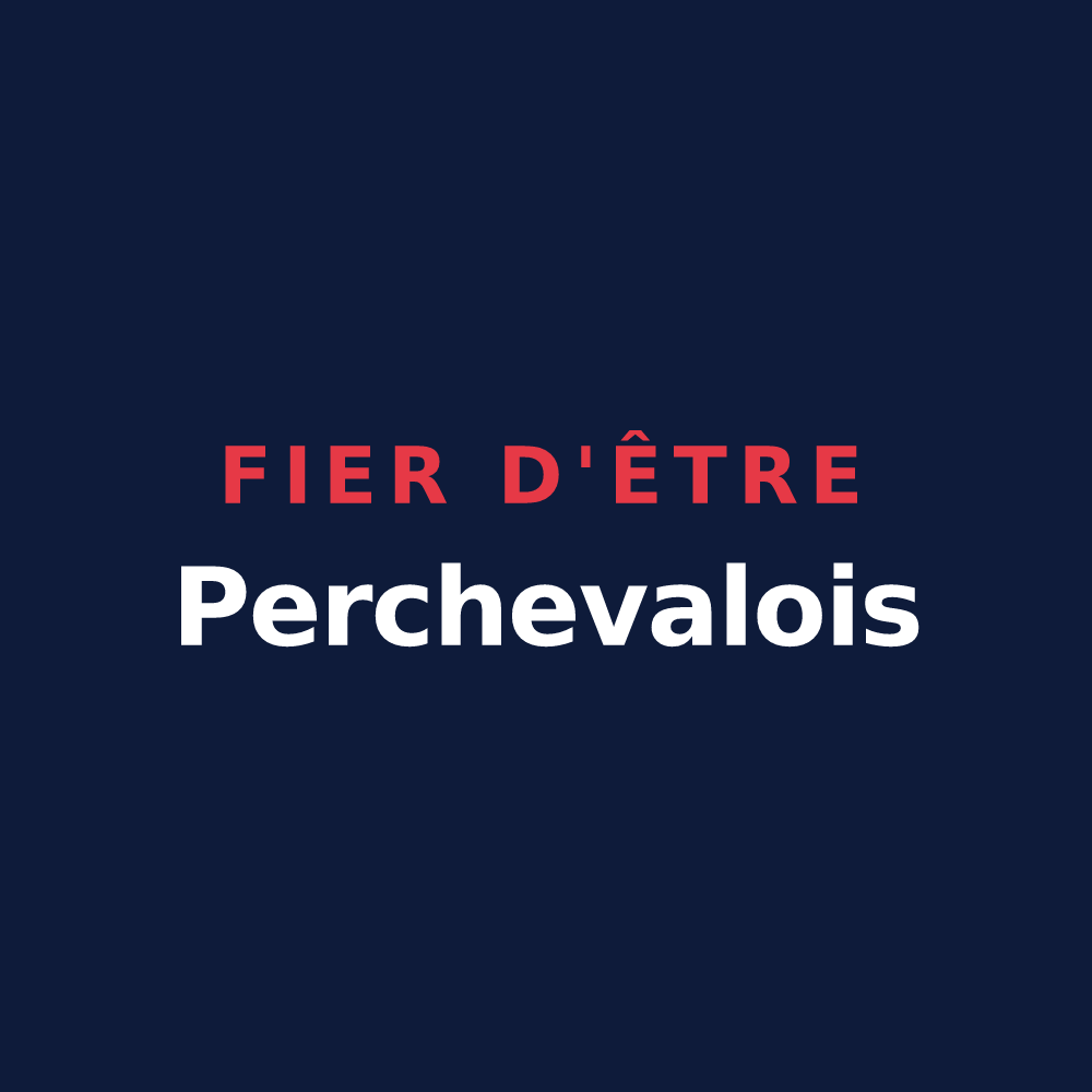T-shirt « Fier d'être Perchevalois » — design pour Val-au-Perche