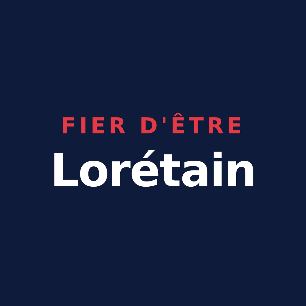 T-shirt « Fier d'être Lorétain » — design pour Val d'Erdre-Auxence
