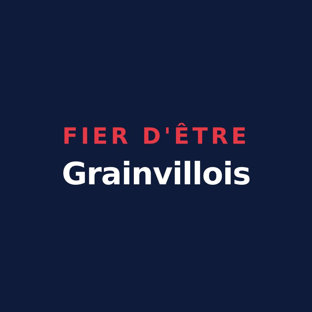 T-shirt « Fier d'être Grainvillois » — design pour Val d'Orger