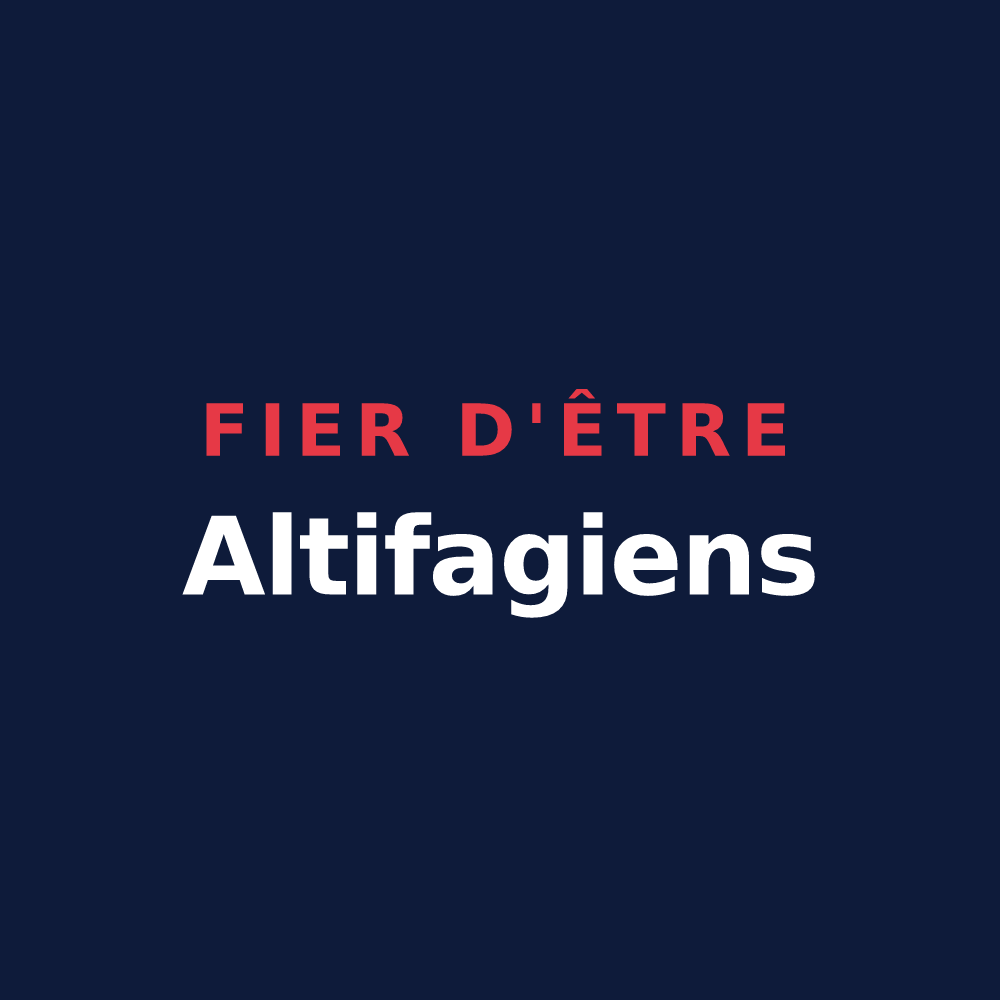 T-shirt « Fier d'être Altifagiens » — design pour Val-de-Scie