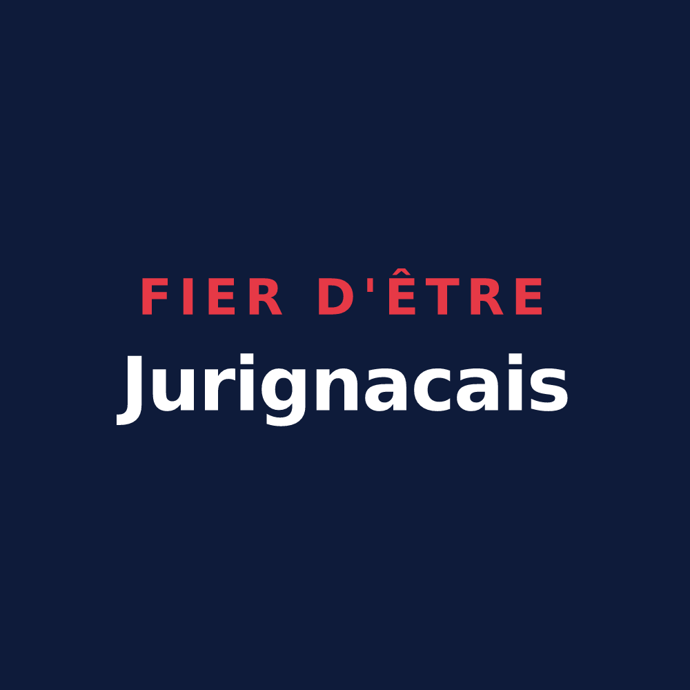 T-shirt « Fier d'être Jurignacais » — design pour Val des Vignes