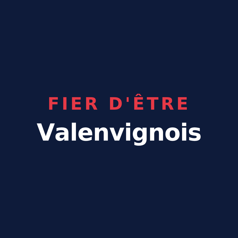 T-shirt « Fier d'être Valenvignois » — design pour Val en Vignes