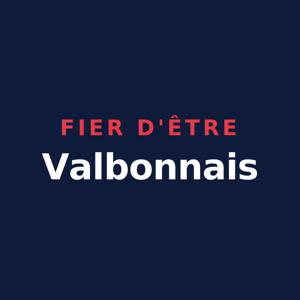 T-shirt « Fier d'être Valbonnais » — design pour Valbonne