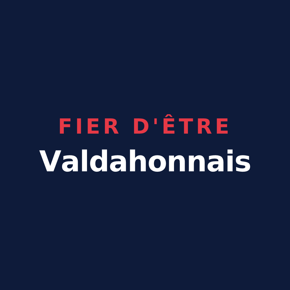 T-shirt « Fier d'être Valdahonnais » — design pour Valdahon