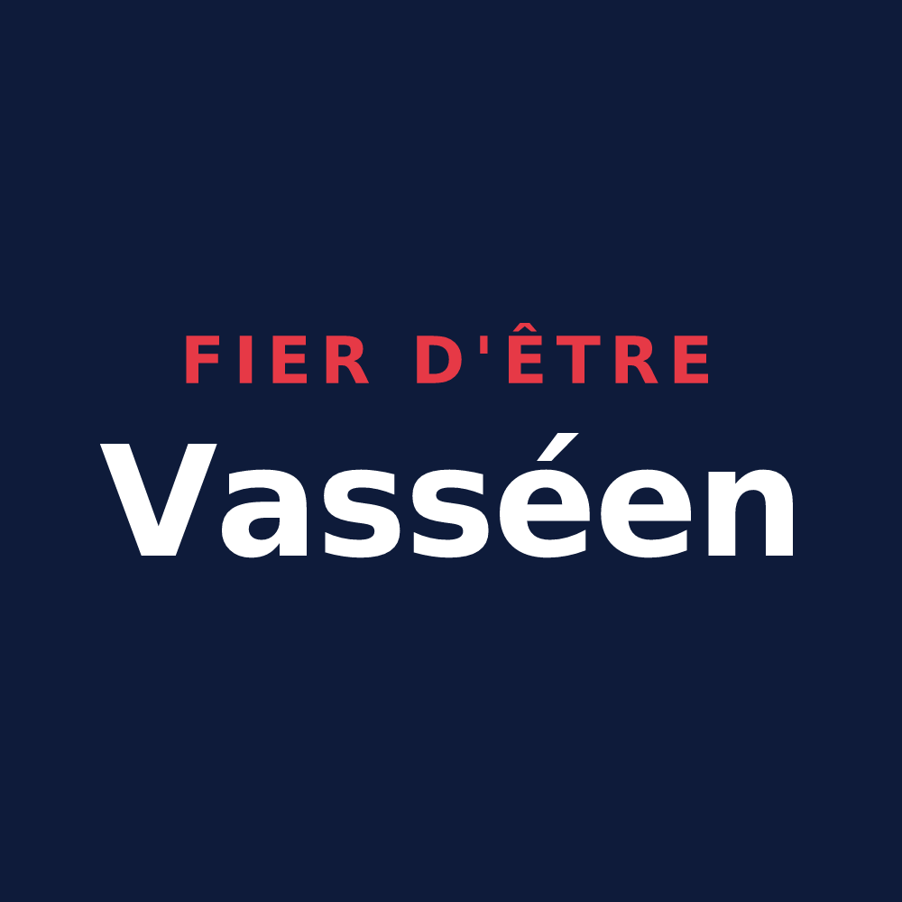 T-shirt « Fier d'être Vasséen » — design pour Valdallière