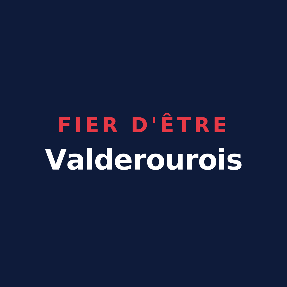 T-shirt « Fier d'être Valderourois » — design pour Valderoure