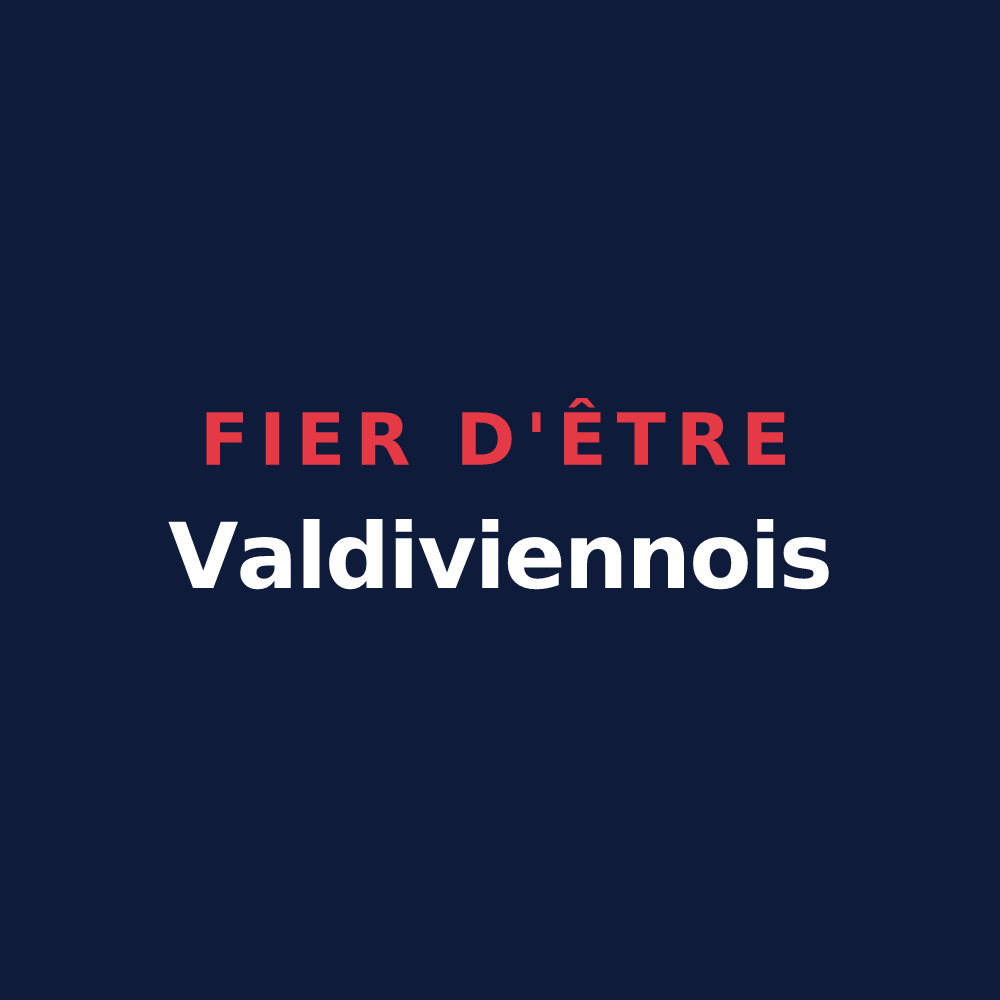 T-shirt « Fier d'être Valdiviennois » — design pour Valdivienne