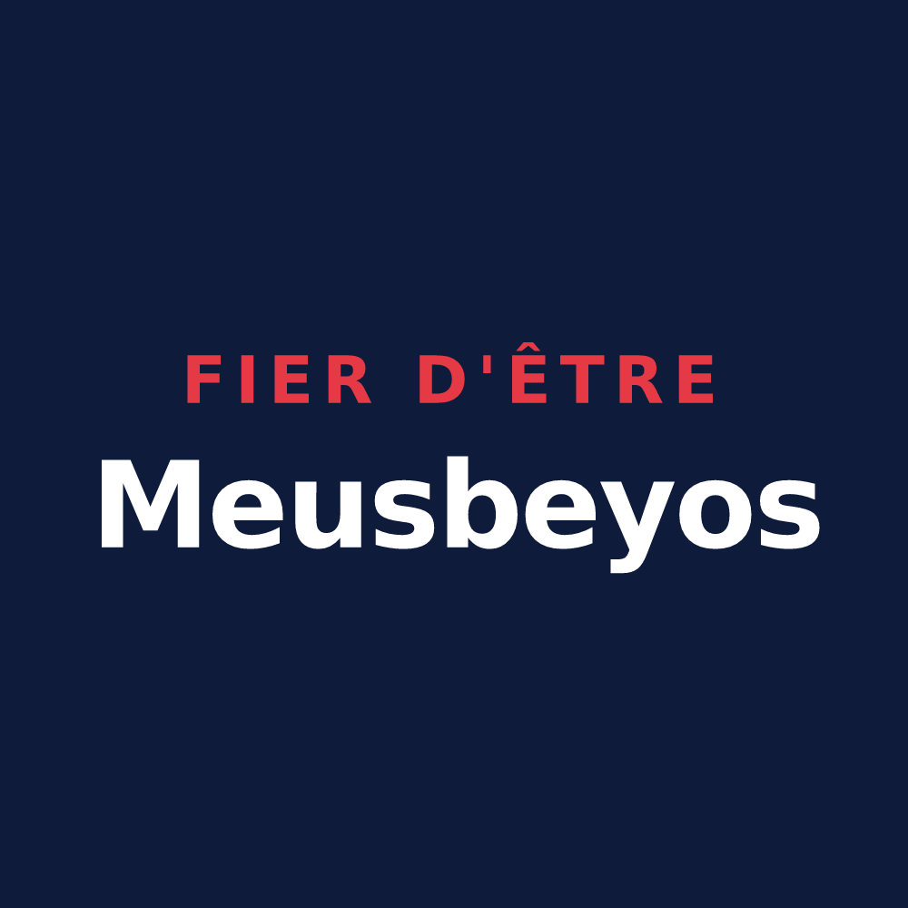 T-shirt « Fier d'être Meusbeyos » — design pour Valempoulières