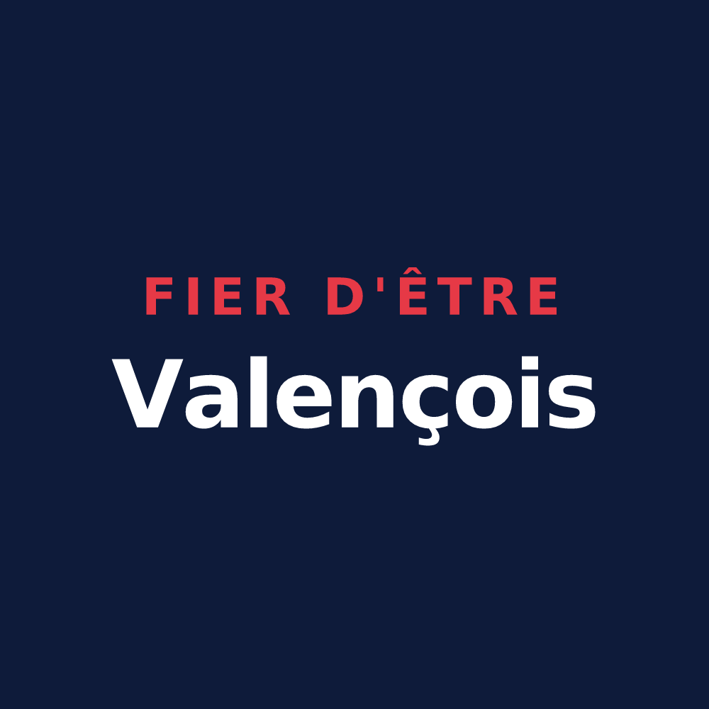 T-shirt « Fier d'être Valençois » — design pour Valence-en-Brie