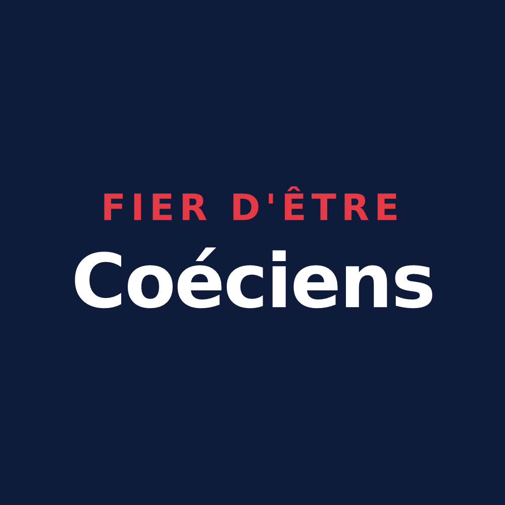 T-shirt « Fier d'être Coéciens » — design pour Valence-en-Poitou