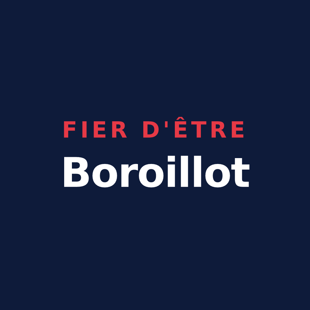 T-shirt « Fier d'être Boroillot » — design pour Valentigney