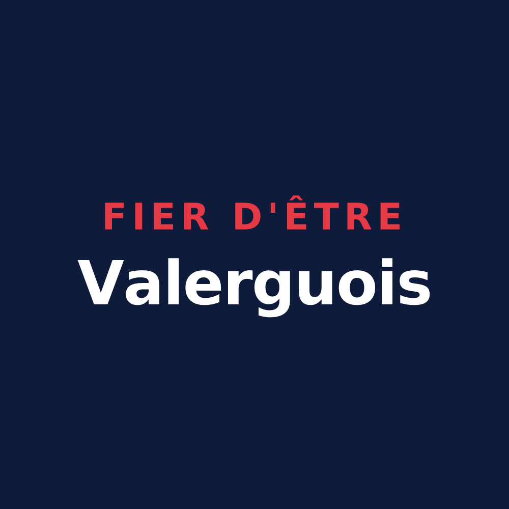 T-shirt « Fier d'être Valerguois » — design pour Valergues