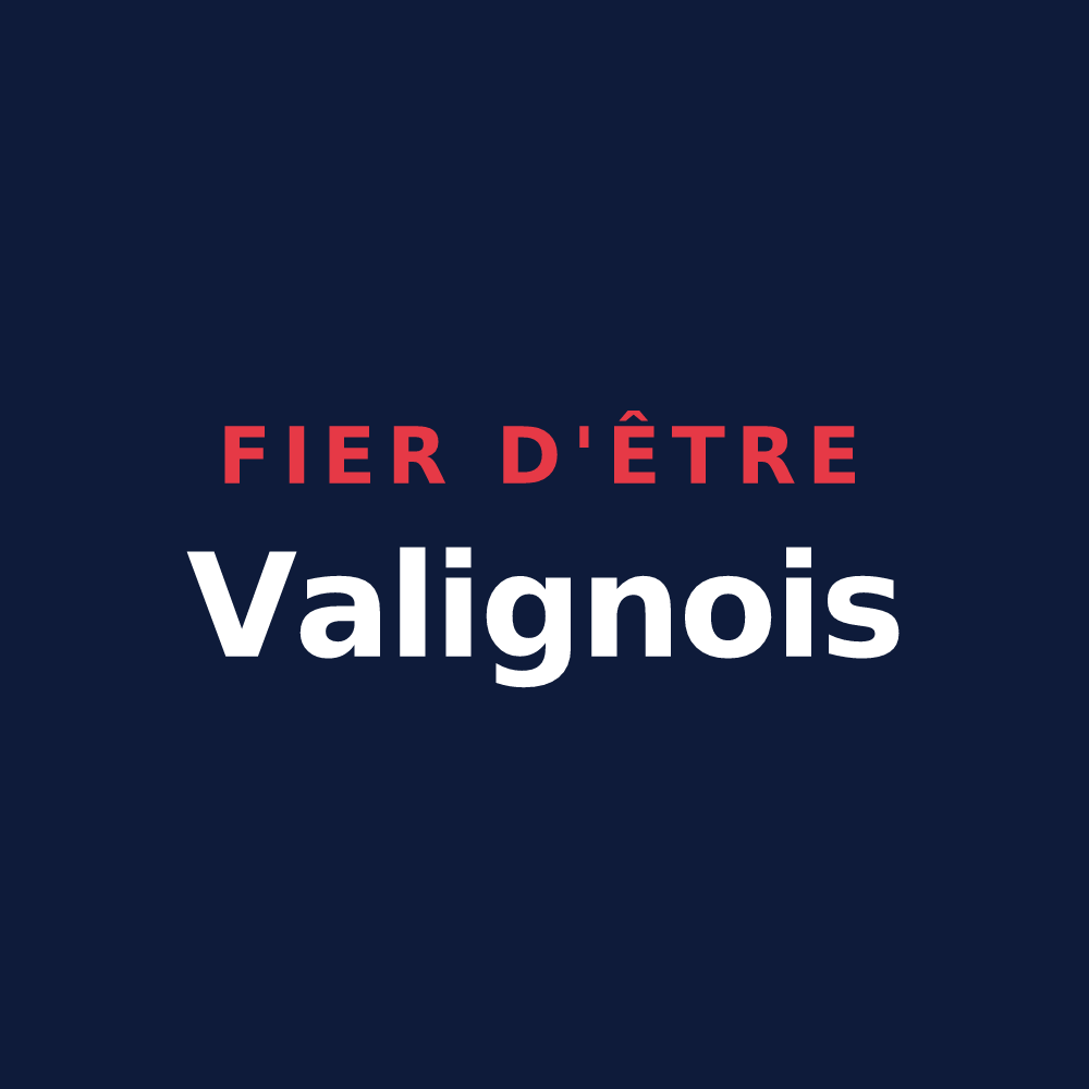 T-shirt « Fier d'être Valignois » — design pour Valigny