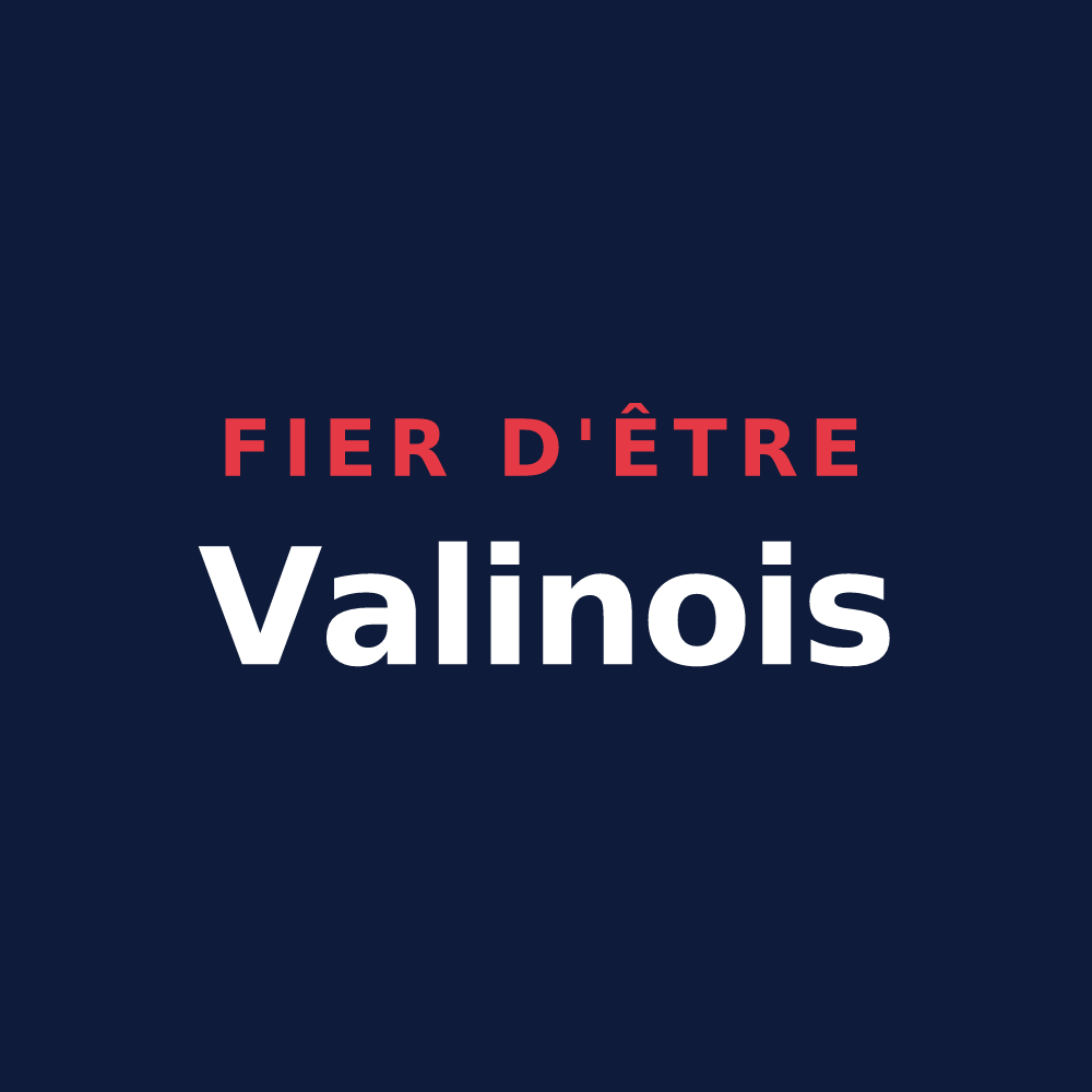 T-shirt « Fier d'être Valinois » — design pour Valines
