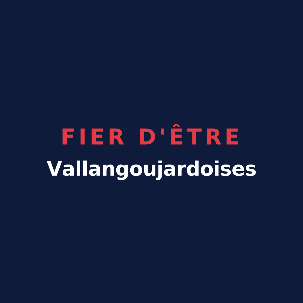 T-shirt « Fier d'être Vallangoujardoises » — design pour Vallangoujard