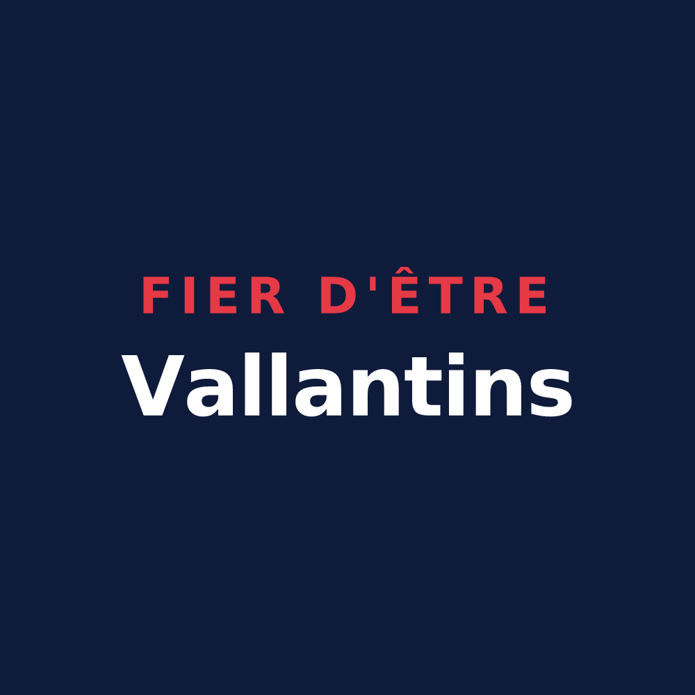 T-shirt « Fier d'être Vallantins » — design pour Vallant-Saint-Georges