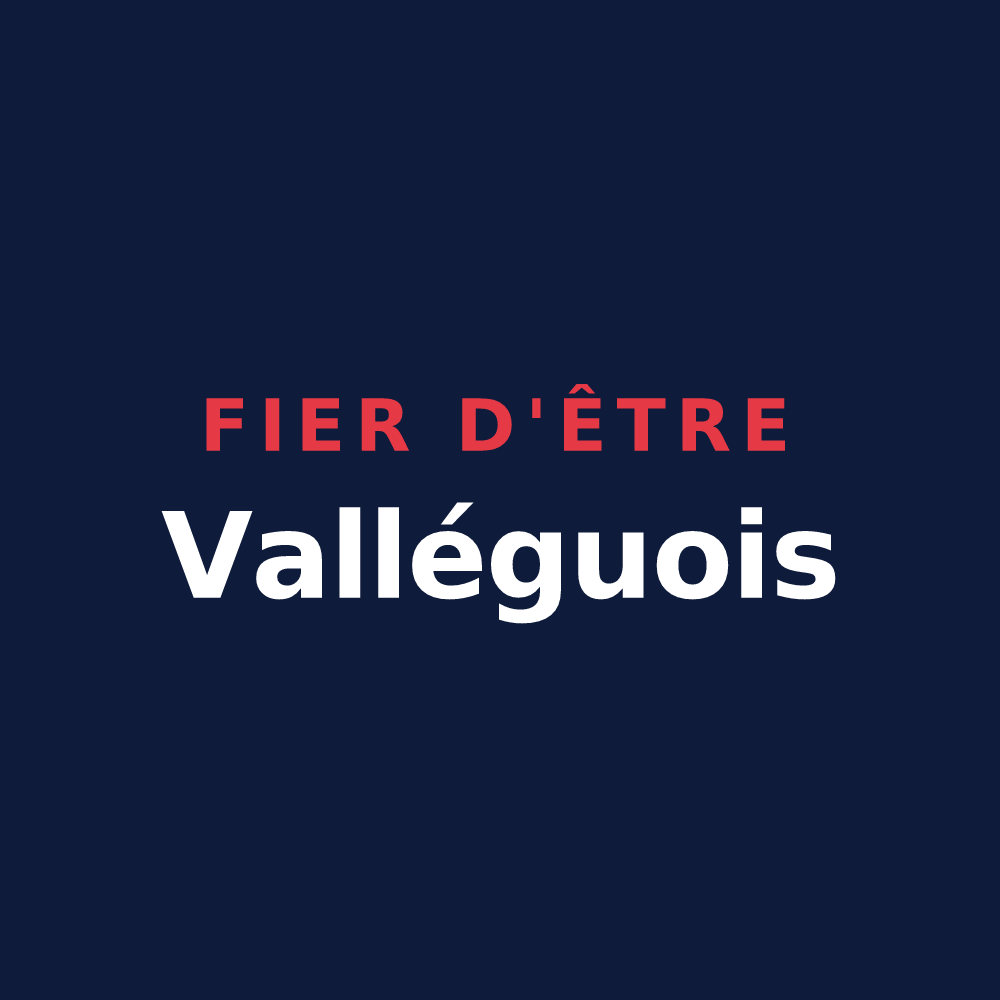 T-shirt « Fier d'être Valléguois » — design pour Vallègue