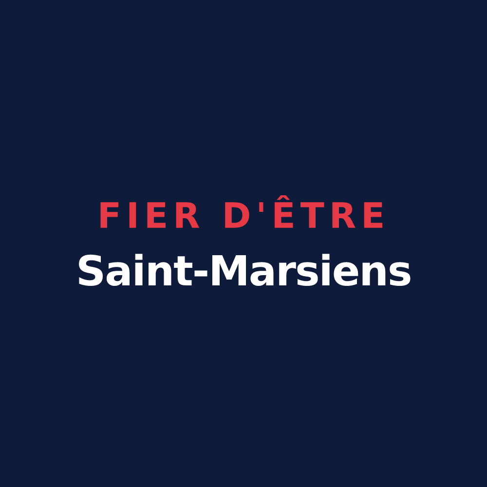 T-shirt « Fier d'être Saint-Marsiens » — design pour Vallons-de-l'Erdre