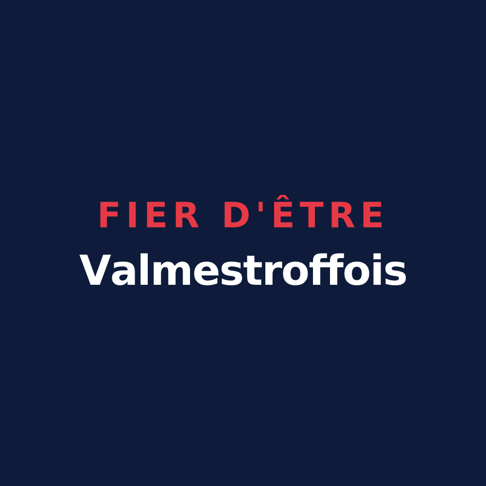 T-shirt « Fier d'être Valmestroffois » — design pour Valmestroff
