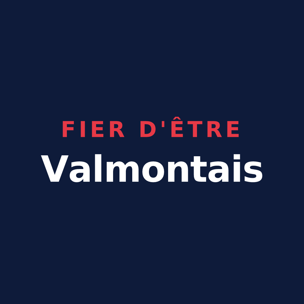T-shirt « Fier d'être Valmontais » — design pour Valmont