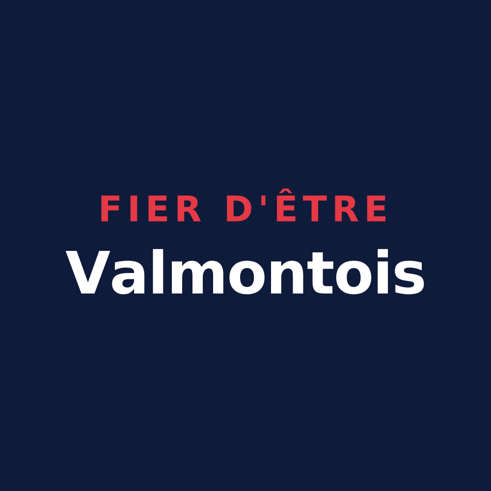 T-shirt « Fier d'être Valmontois » — design pour Valmont