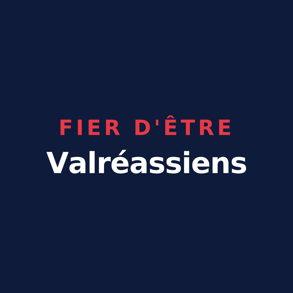 T-shirt « Fier d'être Valréassiens » — design pour Valréas