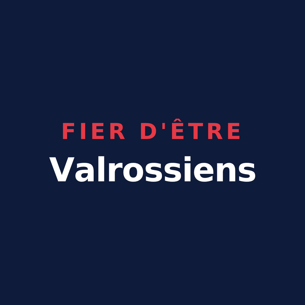 T-shirt « Fier d'être Valrossiens » — design pour Valros