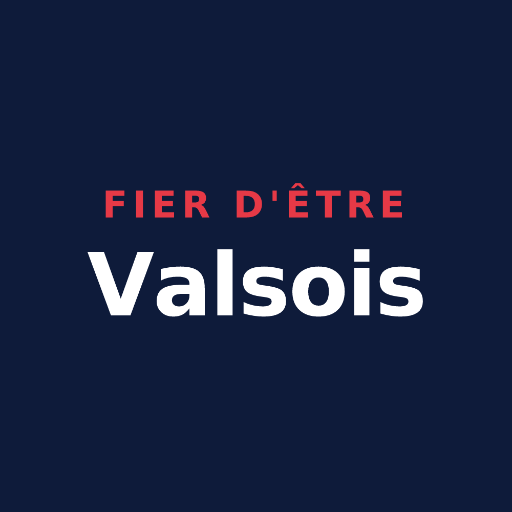 T-shirt « Fier d'être Valsois » — design pour Vals