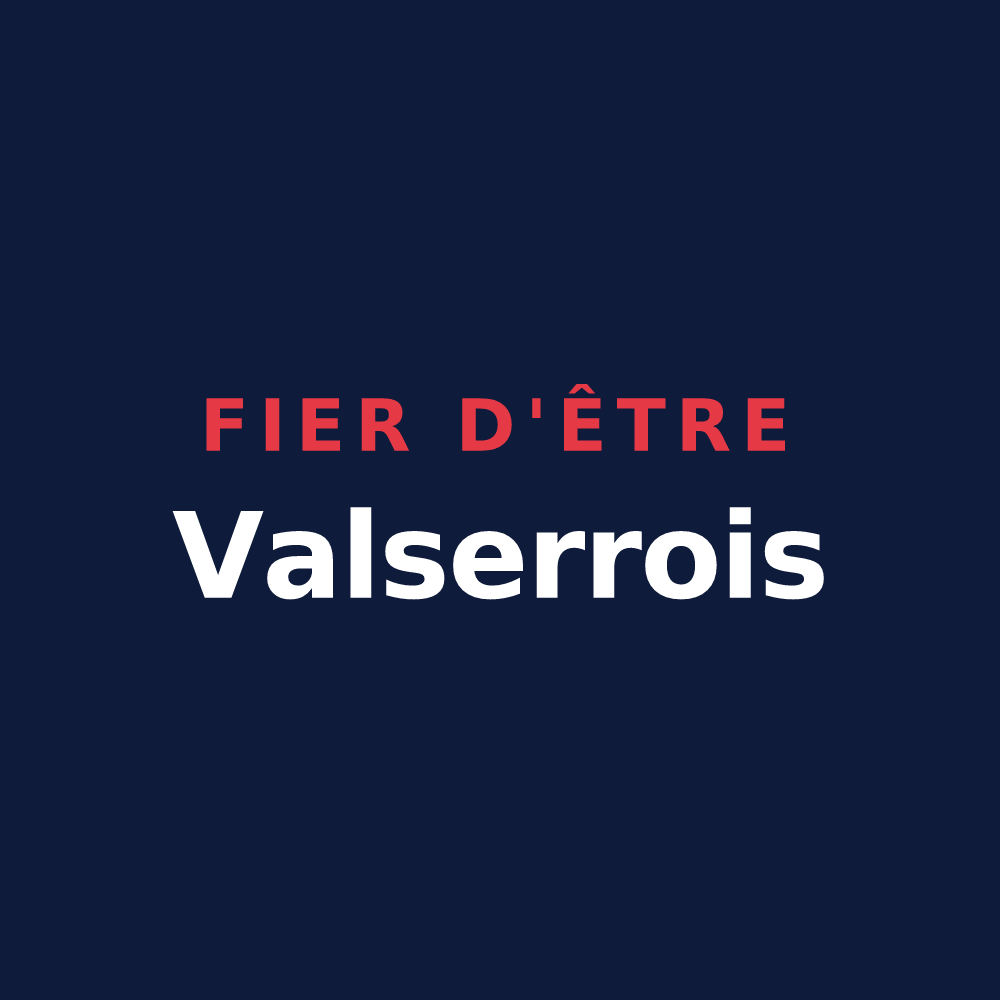 T-shirt « Fier d'être Valserrois » — design pour Valserres