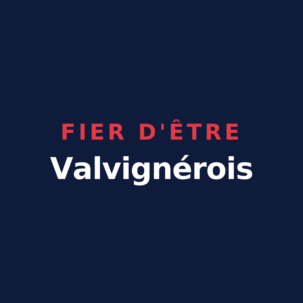 T-shirt « Fier d'être Valvignérois » — design pour Valvignères