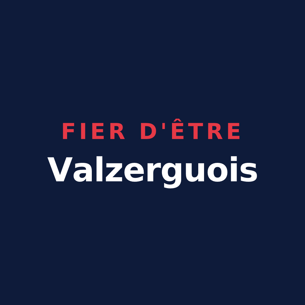 T-shirt « Fier d'être Valzerguois » — design pour Valzergues
