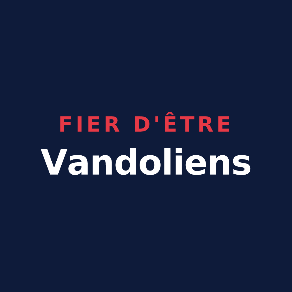 T-shirt « Fier d'être Vandoliens » — design pour Vandeuil