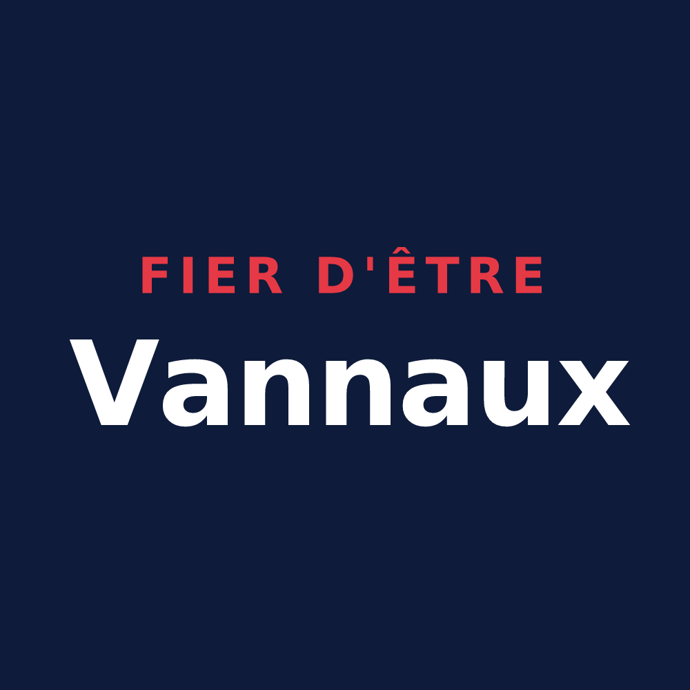 T-shirt « Fier d'être Vannaux » — design pour Vannes-le-Châtel