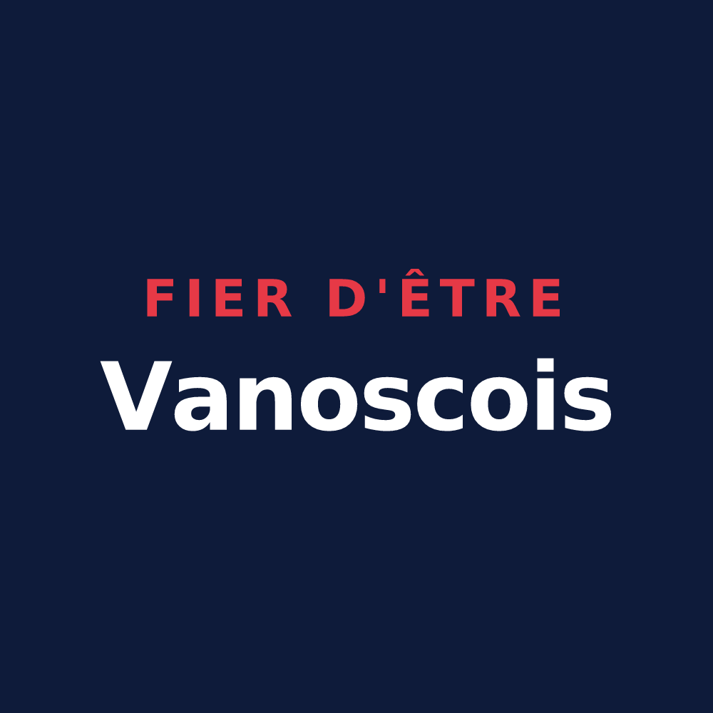 T-shirt « Fier d'être Vanoscois » — design pour Vanosc