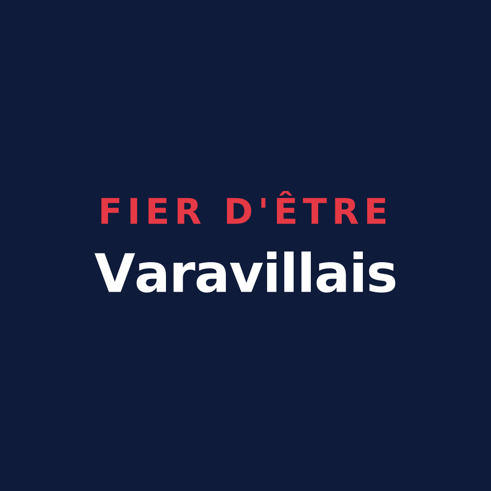 T-shirt « Fier d'être Varavillais » — design pour Varaville