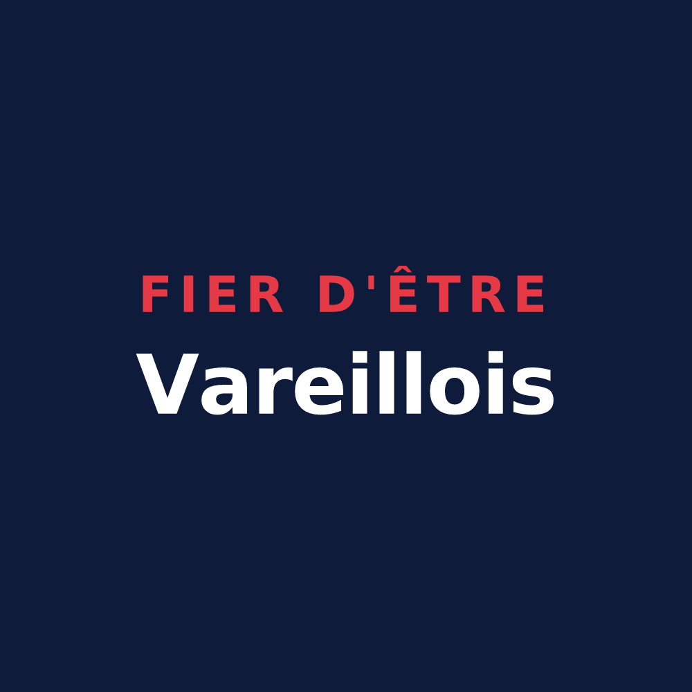 T-shirt « Fier d'être Vareillois » — design pour Vareilles